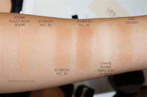 chanel les beiges cool|chanel les beiges colour chart.